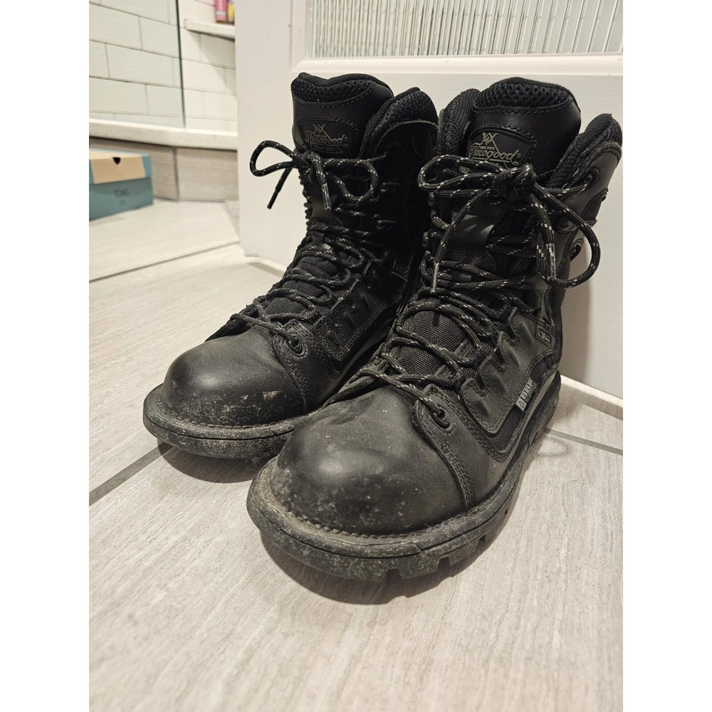 Thorogood The Deuce Series Waterproof 6″ Tactical Side Zip Mens Size 7 Womens 9